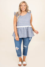 Self Starter Top, Navy