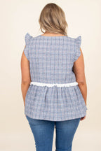 Self Starter Top, Navy