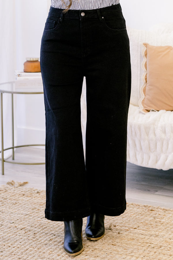 Set Up For Success Jeans, Black