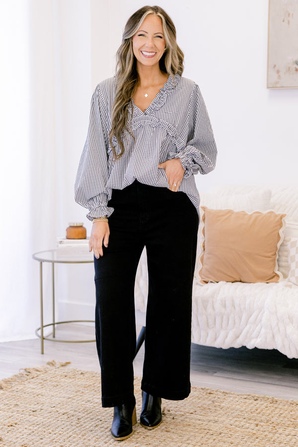 Set Up For Success Jeans, Black