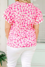 Setting The Scene Top, Hot Pink