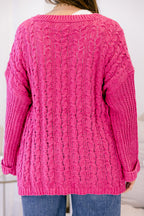Settling In Sweater, Pink
