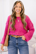 Settling In Sweater, Pink