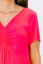 She Belongs To Me Top, Fuchsia
