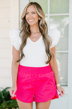 She's A Go-Getter Shorts, Hot Pink