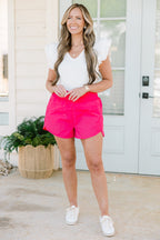 She's A Go-Getter Shorts, Hot Pink
