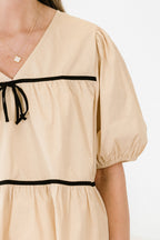 Shell Seeker Top, Taupe