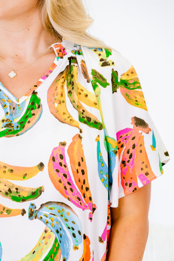 Show Me The Sunshine Top, Ivory