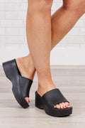 Sight For You Sandals, Black