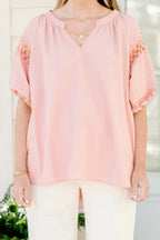 Einfaches und wunderschönes Top, Pink