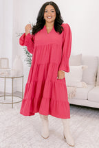 Simply The One Dress, Fuchsia