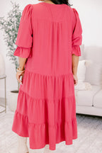 Simply The One Dress, Fuchsia