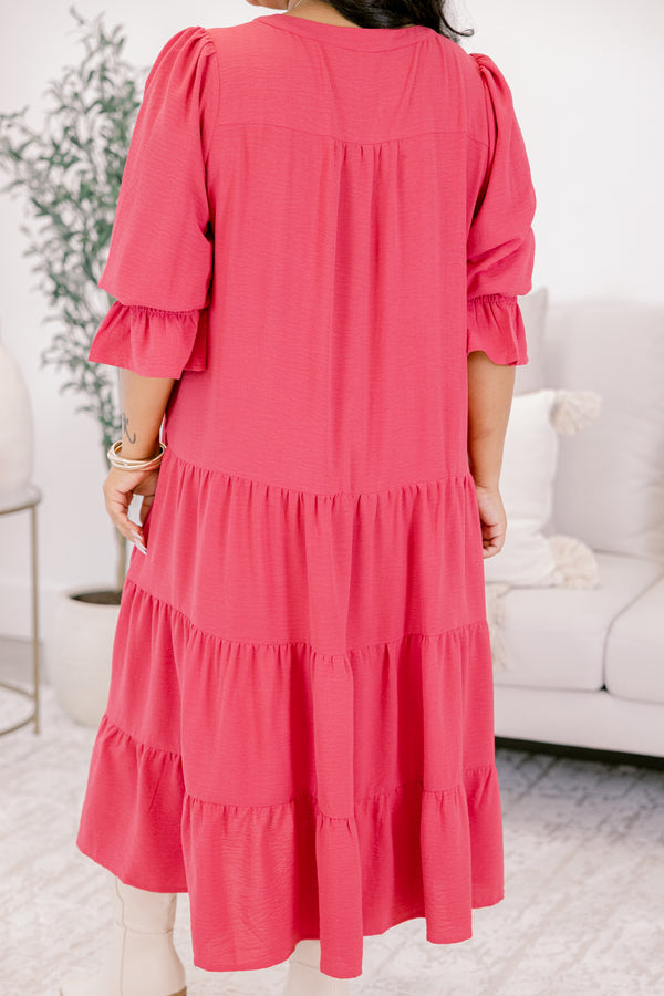 Simply The One Dress, Fuchsia