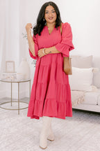 Simply The One Dress, Fuchsia
