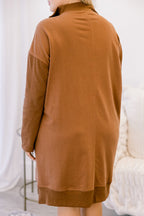 Slow It Down Dress, Mocha