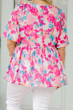 Slower Days Top, Pink