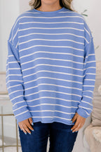 Schlafparty-Zeit Pullover, Blau