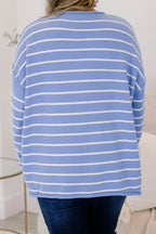 Schlafparty-Zeit Pullover, Blau