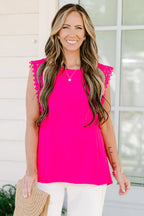 Small Temptations Top, Ultra Hot Pink