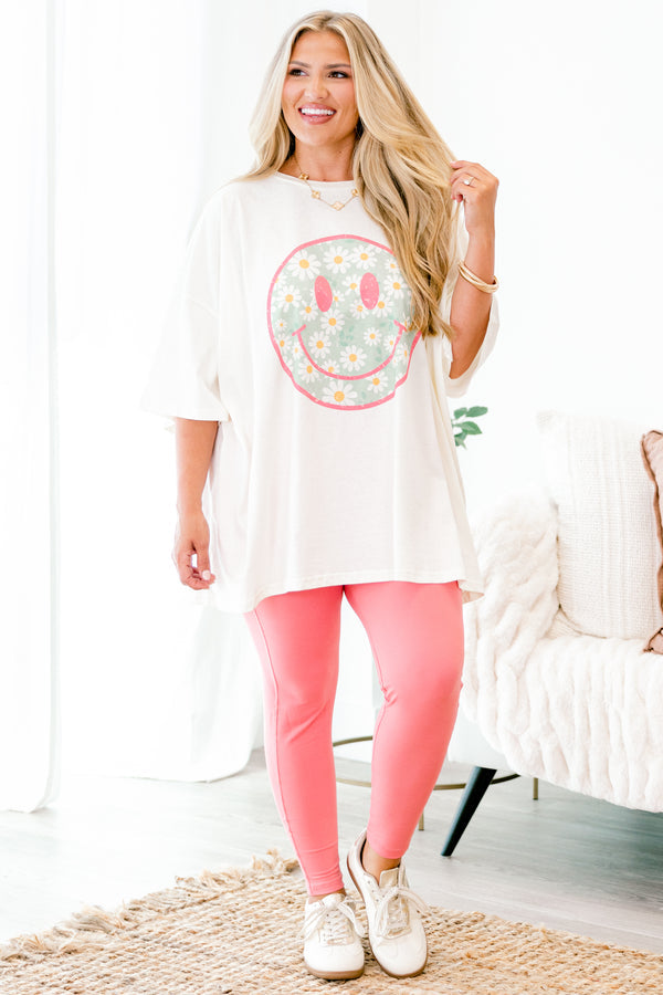 Outrun Outlast Leggings, Desert Rose