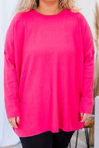 Snow Whispers Tunika, Hot Pink