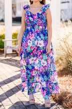 So Unpredictable Jumpsuit, Blue