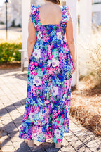 So Unpredictable Jumpsuit, Blue