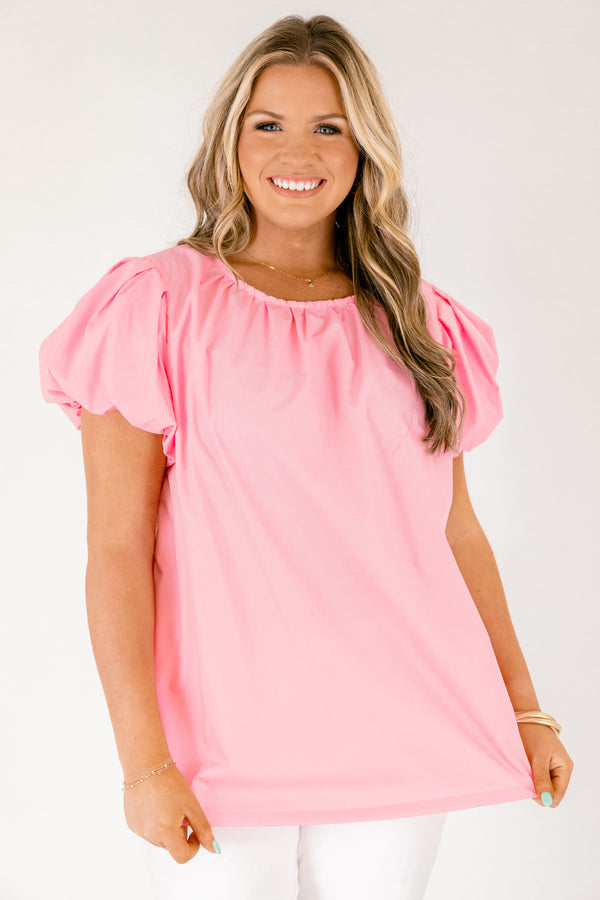 Soft As A Dandelion Top, Pink