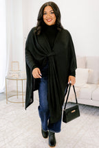 Softly Stated Poncho, Schwarz