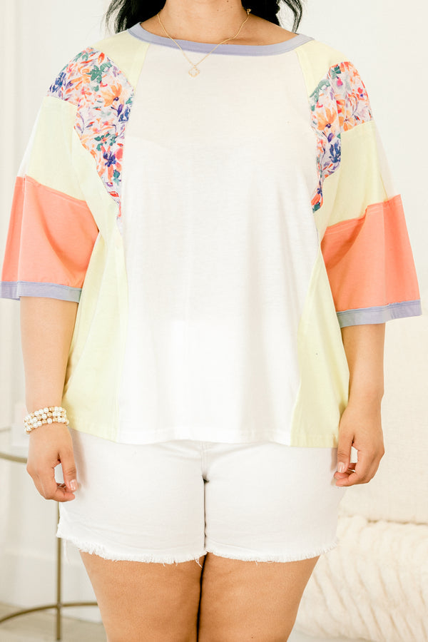 So Kind Top, White Combo