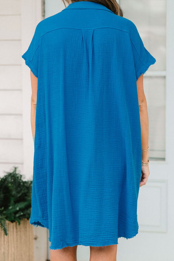 Something Amazing Dress, Cerulean