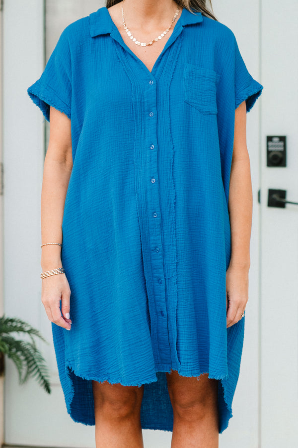 Something Amazing Dress, Cerulean