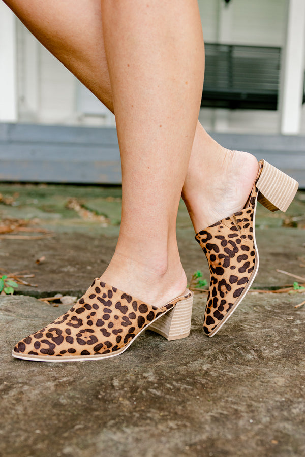 Something True Pantoletten, Leopard