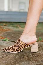 Something True Pantoletten, Leopard