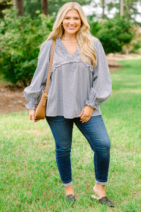 Sparkling Sunlight Top, Black