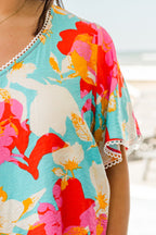 Speak From Within Top, Aqua
