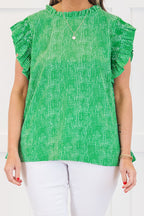 Spectacular Beauty Top, Green