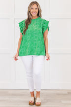 Spectacular Beauty Top, Green