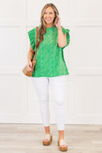 Spectacular Beauty Top, Green