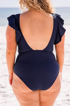 Spending My PTO Swimsuit, Navy