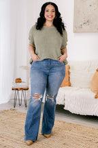Spin The Block Jeans, Dark Wash