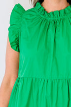 Spinning Around In Circles Kleid, Kelly Green