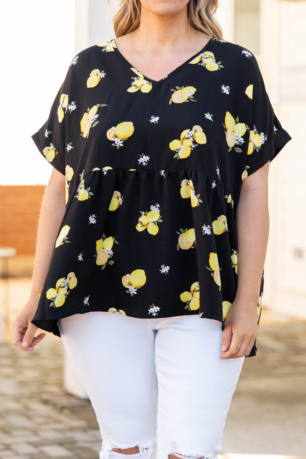 Squeeze On By Top, Schwarz