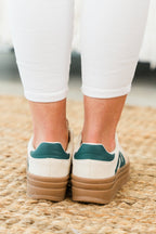 Stars In My Heart Sneakers, Beige