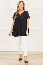 Staying Optimistic Top, Schwarz