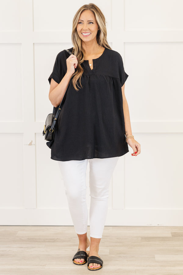 Staying Optimistic Top, Schwarz
