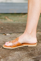 Step On It Sandals, Camel