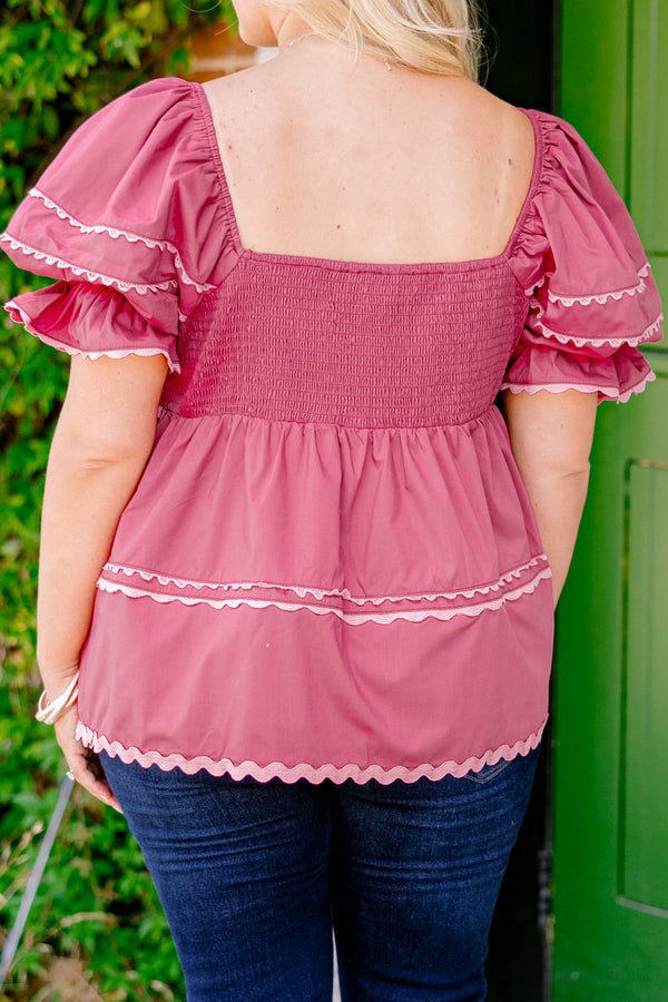Stellar Beauty Top, Pink