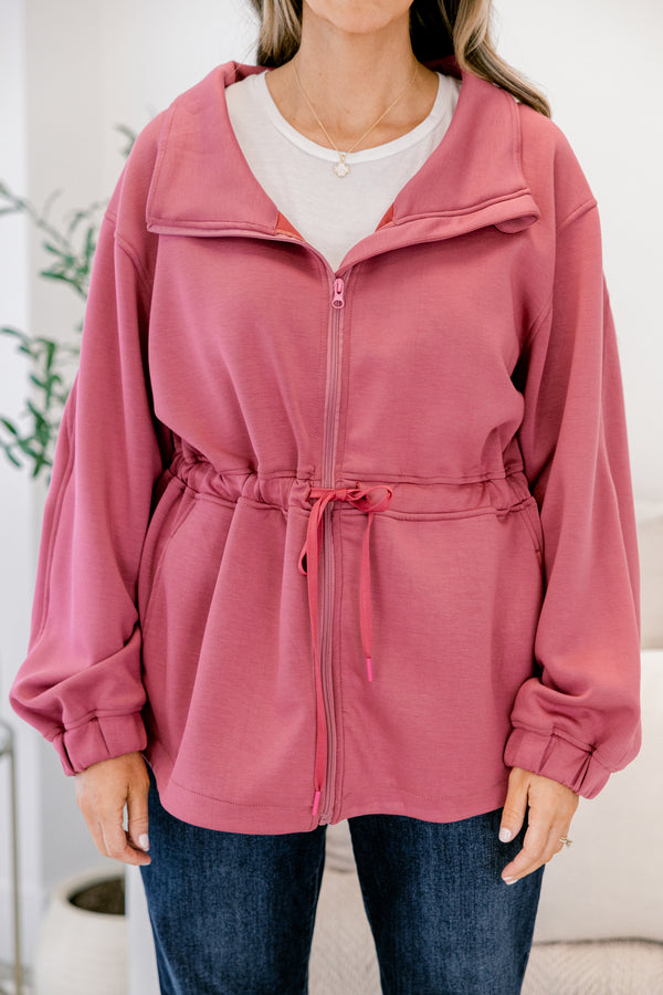Step Up Jacket, Rot