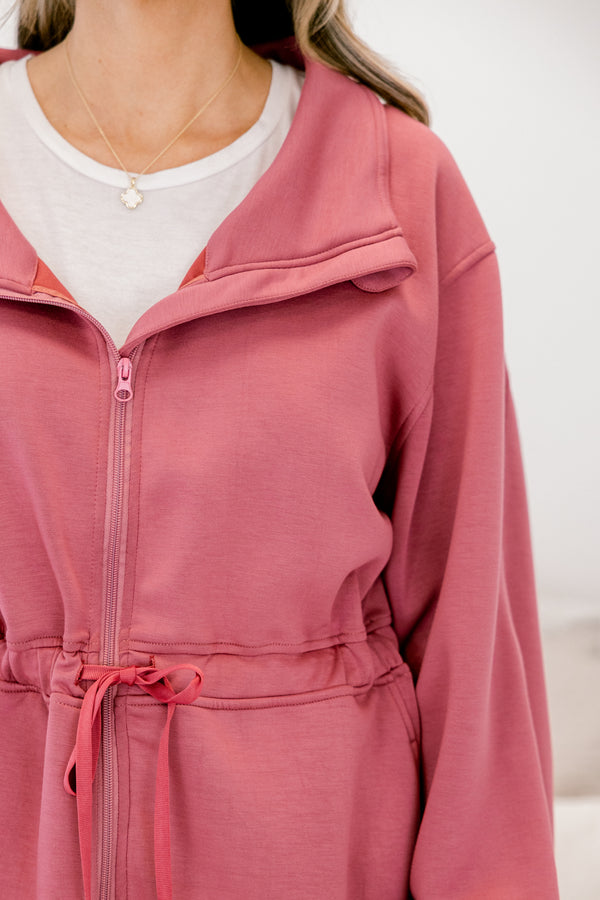 Step Up Jacket, Rot